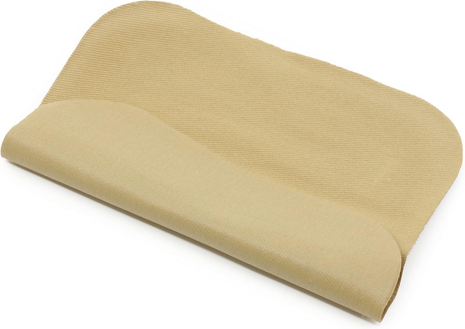 imageDritz 55283 Patches IronOn Twill Assorted Sizes ampamp Colors 16CountKhaki