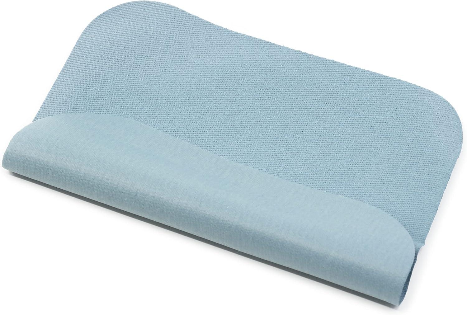 imageDritz 55283 Patches IronOn Twill Assorted Sizes ampamp Colors 16CountLight Blue