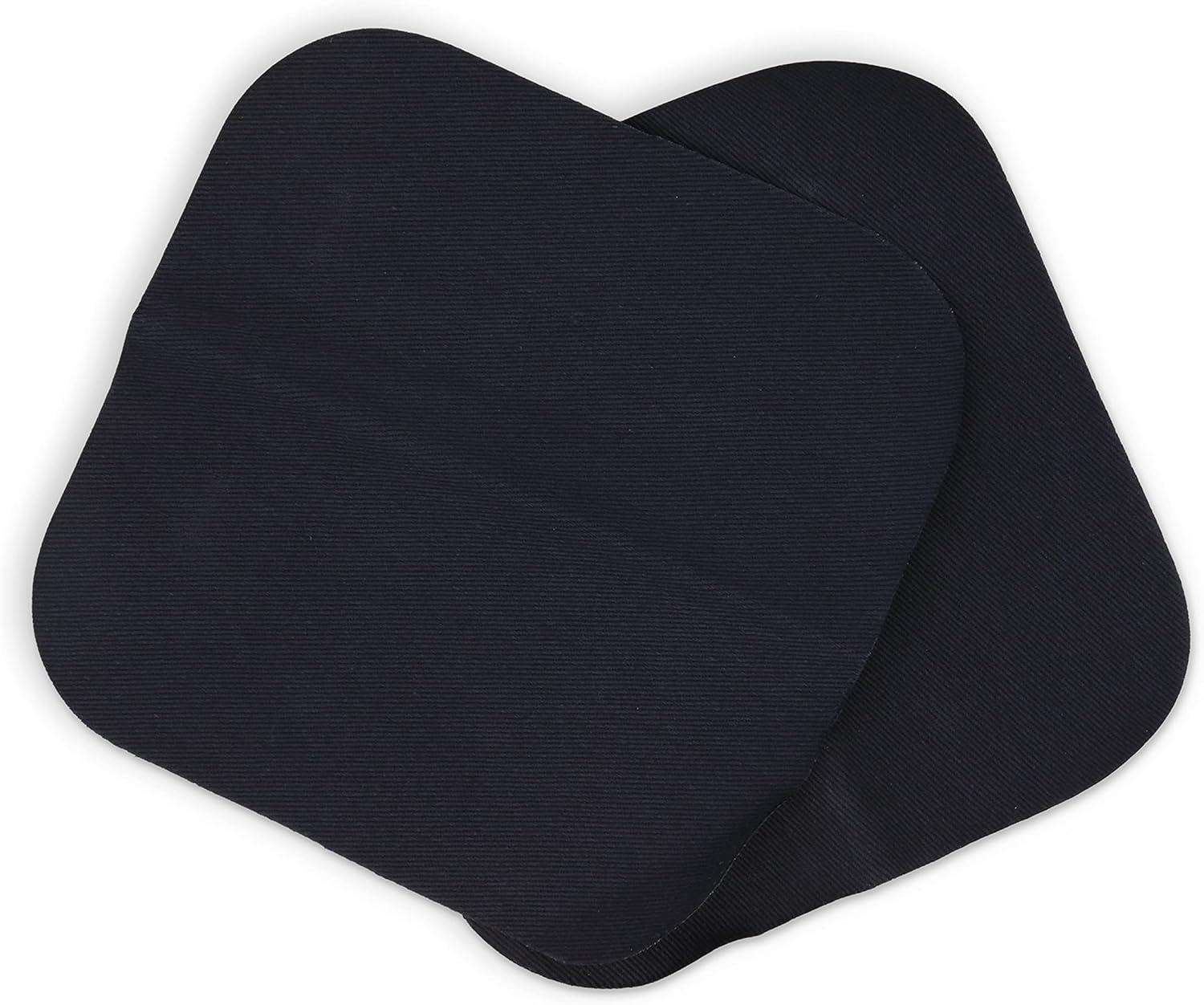 imageDritz 55283 Patches IronOn Twill Assorted Sizes ampamp Colors 16CountNavy