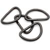 imageDritz 1Inch 4 Count Gilt D RingsBlack