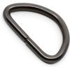 imageDritz 1Inch 4 Count Gilt D RingsBlack