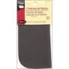 imageDritz 55283 Patches IronOn Twill Assorted Sizes ampamp Colors 16CountGray