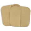 imageDritz 55283 Patches IronOn Twill Assorted Sizes ampamp Colors 16CountKhaki