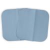 imageDritz 55283 Patches IronOn Twill Assorted Sizes ampamp Colors 16CountLight Blue