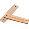 imageDritz 755 Oval Leather Label quothandmadequotRectangle