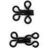imageDritz 90165 Hook ampamp Eye Closures Nickel Size 1 14CountBlack