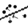 imageDritz Home 44314 Smooth Decorative Nailhead Trim 716Inch x 5Yards Black 75PieceBlack