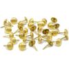 imageDritz Home 9009 Smooth Decorative Nails 38Inch Brass 36PieceBrass