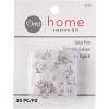 imageDritz Home 9023 Twist Pins with Clear Heads 10PieceTwist Pins with Clear Heads