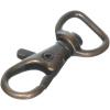 imageDritz 11338 Small Swivel Hook ampamp DRing 1Inch Antique BrassCopper