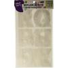 imageDritz 15524 Ironon Letters Soft Flex Distressed 3Inch White 5SheetsWhite