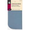 imageDritz 55283 Patches IronOn Twill Assorted Sizes ampamp Colors 16CountLight Blue