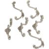 imageDritz Home 47091A Metal Modern Wall Hook White 6PieceNickel