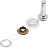 imageDritz 7401T Fashion Grommet Kit with Tools Black 12Inch 8SetsWhite