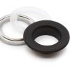 imageDritz 7401T Fashion Grommet Kit with Tools Black 12Inch 8SetsWhite