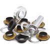 imageDritz 7401T Fashion Grommet Kit with Tools Black 12Inch 8SetsWhite
