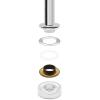 imageDritz 7401T Fashion Grommet Kit with Tools Black 12Inch 8SetsWhite