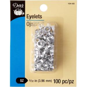 imageDritz 10435 Eyelets Brass 532Inch 100CountNickel