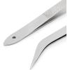 imageDritz 818 Soft Grip Tweezers 4 inches SilverRegular