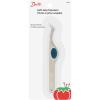 imageDritz 818 Soft Grip Tweezers 4 inches SilverSoft Grip