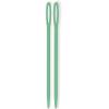 imageDritz 47 Plastic Hand Needles 2Count  Green