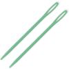 imageDritz 47 Plastic Hand Needles 2Count  Green