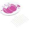 imageDritz Sew 101 Sharps Decorative Magnet 10 Count Assorted Sizes 1 3 and 5 Hand Needles Multi