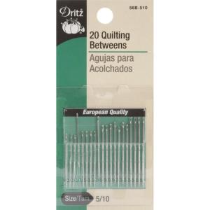 imageDritz 56B39 Quilting Betweens Hand Needles Size 39 20CountSize 510