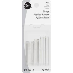 imageDritz 56S9 Sharps Hand Needles Size 9 20CountNickelAssorted 15