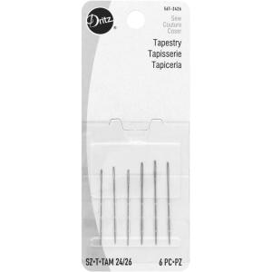 imageDritz 56T16 Tapestry Hand Needles Size 16 5CountNickelSize 2426