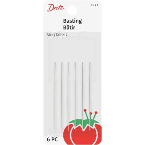 imageDritz 3047 Quilters Basting Hand Needles Size 7 6Count Nickel