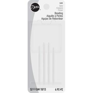 imageDritz 56BD Beading Hand Needles Size 1013 4CountSize 1013