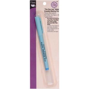 imageDritz 700 The Fine Line Marking Pen Water Erasable Blue 1 Count Pack of 1Blue