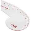 imageDritz 24quot Hip Pattern Drafting Clear Curved RulerCurved Ruler