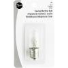 imageDritz 81297 Sewing Machine PushIn Light Bulb PushIn BaseIncandescent ScrewIn
