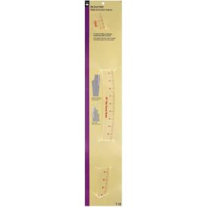 imageDritz 24quot Hip Pattern Drafting Clear Curved RulerHip Curve Ruler