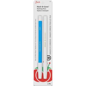 imageDritz 67660 MarkBGone Marking Pen Blue 875 x 288 x 05 1 Count Pack of 1White  Blue