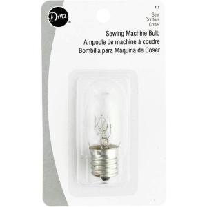 imageDritz 81297 Sewing Machine PushIn Light Bulb PushIn BaseIncandescent ScrewIn