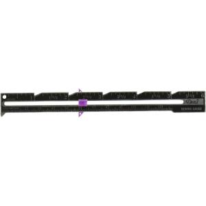 imageDritz Sew 101 6Inch 1 Count Black Seam Gauge