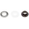 imageDritz 14in Nickel Includes Eyelets and Tools Fasteners Large 14quotGunmetal