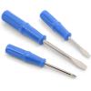 imageDritz 2 Flat 1 Phillips Head Assorted Sizes Screwdriver Set Blue