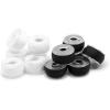 imageDritz Class 15 PreFilled Reusable 12 Count 50Yards per Black and White BobbinsBlack  White