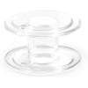imageDritz Class 15 Reusable 12 Count Clear Plastic Bobbins