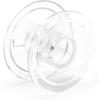 imageDritz Class 15 Reusable 12 Count Clear Plastic Bobbins