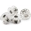 imageDritz Class 15 Reusable 4 Count Metal Bobbins Nickel4 Count