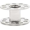 imageDritz Class 15 Reusable 4 Count Metal Bobbins Nickel4 Count