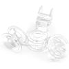 imageDritz Class 15 Reusable Bobbins 4 Count Clear Plastic