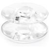 imageDritz Class 66 Reusable 12 Count Clear Plastic Bobbins