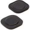 imageDritz Sew on Magnetic Snaps 18mm Flower Shape Antique Brass Fasteners 34quot 12 SetsBlack
