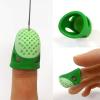 imageDritz Soft Comfort Large Green 12 pc Thimbles CountGreen